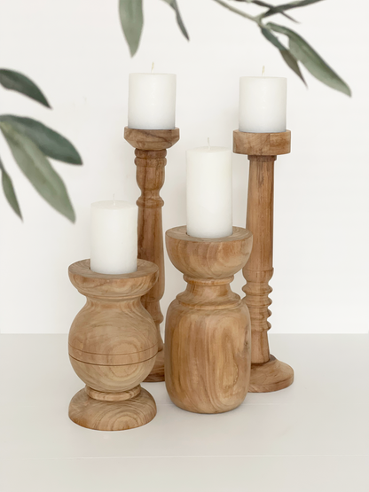 Moods Kandelaar massief Eiken