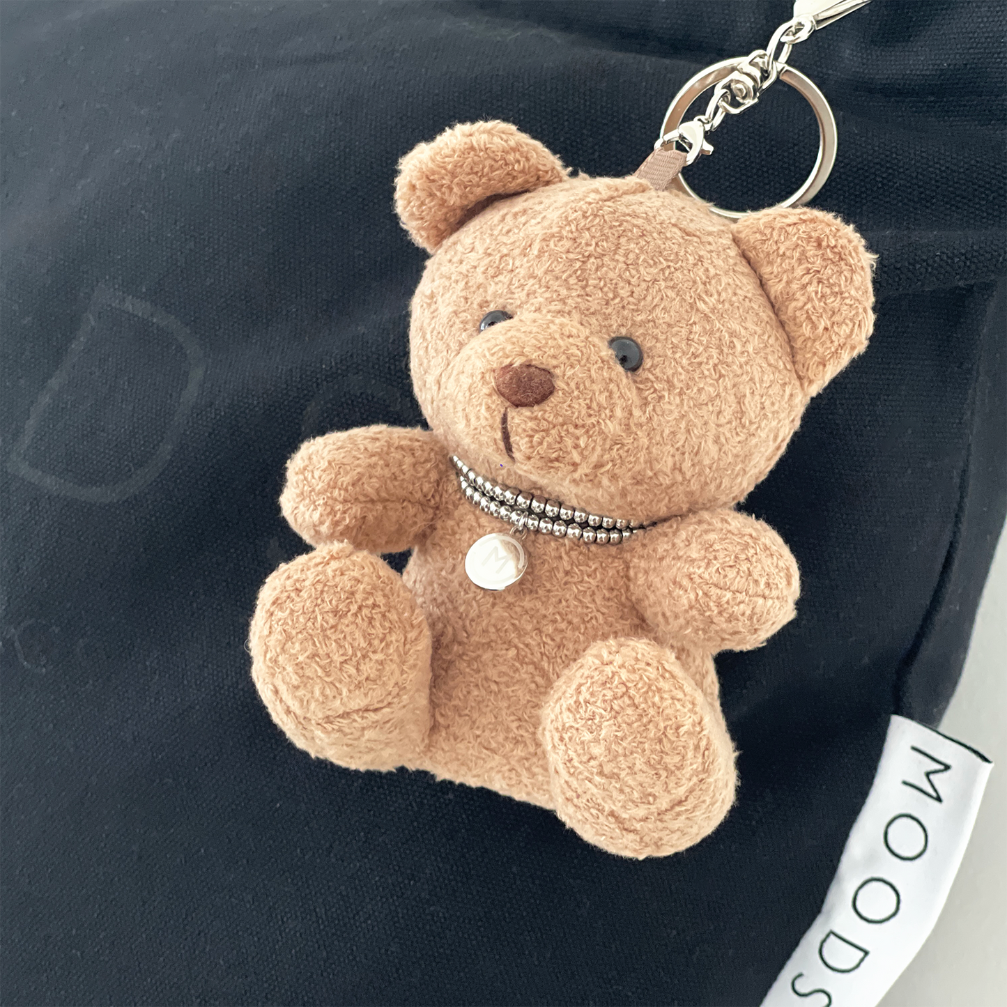 Moods Tas zwart met beertje